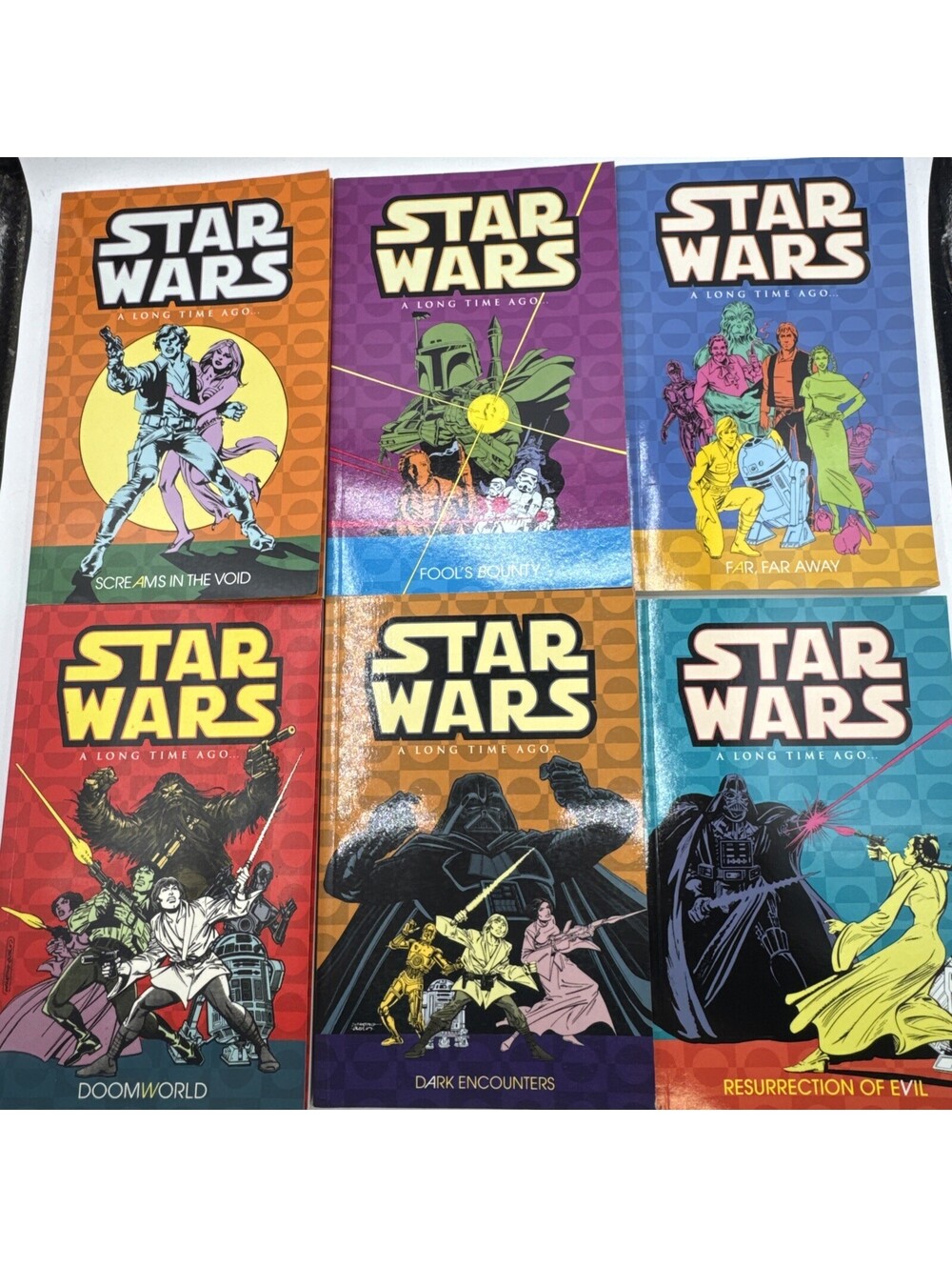 6 Star Wars A Long Time Ago Series 2002 Dark Horse Softcover Comics *Missing #6